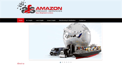 Desktop Screenshot of amazonfreightservices.com